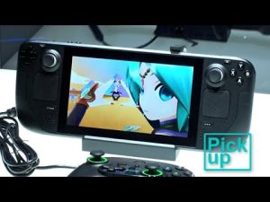 PCゲームを出先で　専用端末【Steam Deck】（日経トレンディ）