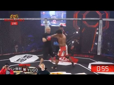 バン中村 VS YUGO 1分間無制限ルール負けた方は1000万！！！！