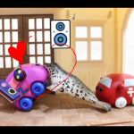 no.11【ポストモルカーのお仕事】モルカーコロコロフレンズ　モルカー　おもちゃ　ピカチュウ　コマ撮り　こどもランド