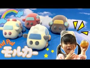 モルカーガチャ開封！フロッキーソフビフィギュアVOL.2 アビー　チョコ　救急モルカー　ポストモルカー　ガチャ　ドッキリ　3歳児　ゆなちゃん　すもももキッズTV