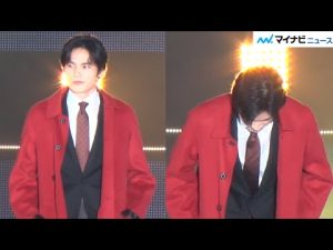 水上恒司、岡田健史から改名後初の大型イベントに参加！サプライズ登場で深々とお礼　『Rakuten GirlsAward 2022 A/W』