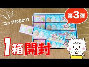 すみっコぐらしのぷっちょ 第3弾 1箱開封！けしごむフィギュアコンプリートなるか！！？