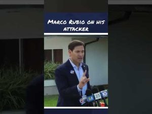 Marco Rubio goes off on the reporter about his attacker
