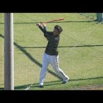 【二刀流】オリックス 齋藤綱記 打撃練習（2022 1025）