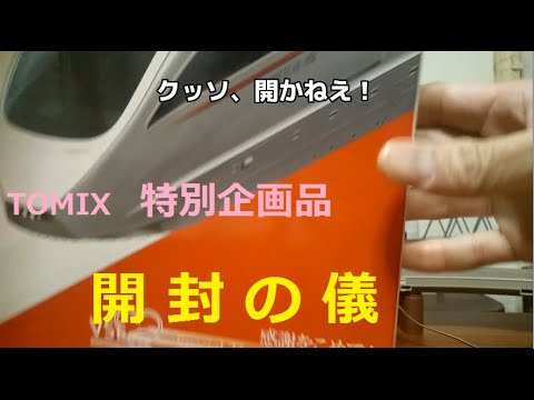 【Nゲージ開封動画】TOMIX 小田急ロマンスカー「VSE ラストラン」開封【小田急ロマンスカーVSE】