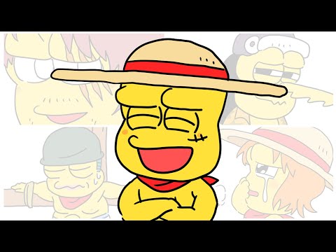 【One Peanuts】ピーナッツくんのアテレコで見る麦わら海賊団名シーン👒／ピーナッツくん