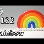 Rainbow - How to Make Balloon Animals #122 / バルーンアートの作り方 #122 (虹)