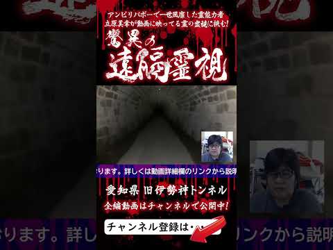 心霊スポット 愛知県 旧伊勢神トンネル #心霊 #遠隔霊視 #Shorts