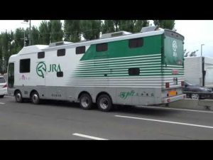 夏の終わりの風物詩！馬運車が皆本州へ帰っていきます！