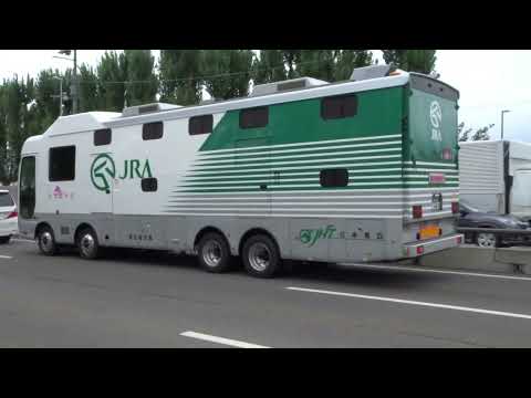 夏の終わりの風物詩！馬運車が皆本州へ帰っていきます！