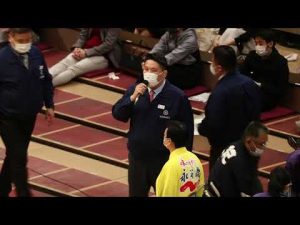 2020/11/10「3日目」仕切り線塗り直し～抽選会