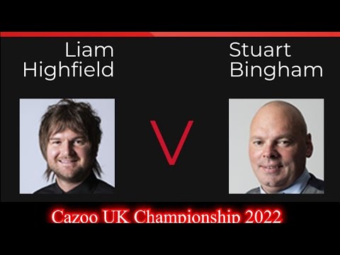 Stuart Bingham Vs Liam Highfield Cazoo UK Championship 2022 Frame 3-4