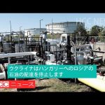 ウクライナはハンガリーへのロシアの石油の配達を停止します