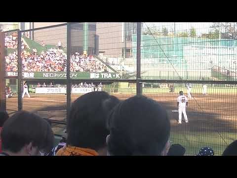 読売ジャイアンツ ウレーニャ選手最後の本塁打(翌日に戦力外通告を受けました)