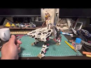 コトブキヤ　ゾイド　ライガーゼロ　墨入れ