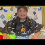 「絵空事計画」ＡＬＳ罹患公表から３年の報告です。今の声・１０月の声をハロウィーン装飾をしてもらってのフリートーク画像でお届けします。手足は動かなくなりましたが、声は奇跡が続いています♪(^o^)