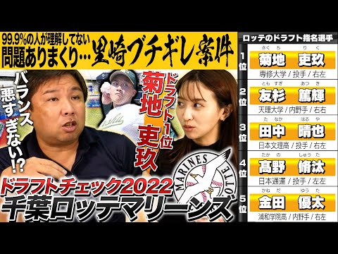 【ドラフト評価④】中村奨吾FA残留で問題深刻化…ドラフトから見えるロッテの問題を里崎が分かりやすく説明します!【千葉ロッテマリーンズ】