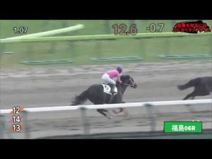 メイクデビュー パルクリチュード 2022年11月20日 福島 06R 1700ダート 2歳新馬  ラップタイム付き動画