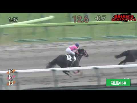 メイクデビュー パルクリチュード 2022年11月20日 福島 06R 1700ダート 2歳新馬 ラップタイム付き動画