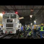 東京メトロ夜間作業の様子を報道陣に公開