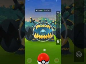 Getting new Ultra beast guzzlord in GBL #pokemongo #pokemongoshorts