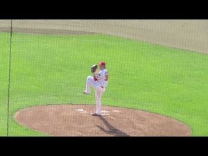 最後かも知れない投球練習カープ菊池 保則の投球練習 【合同トライアウト2022年11月8日】