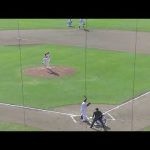 【トライアウト】菊池保則（広島）が岩見 雅紀（楽天）をサードゴロに打ち取る 〜12球団合同トライアウト2022/11/8