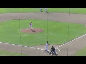 【トライアウト】菊池保則（広島）が岩見 雅紀（楽天）をサードゴロに打ち取る 〜12球団合同トライアウト2022/11/8