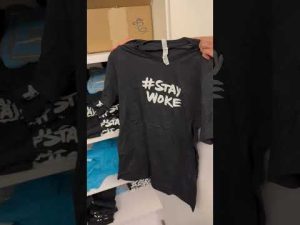 Twitter leftover Stay Woke t shirts found in closet at Twitter HQ
