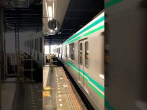 【新横浜線へ】東京ﾒﾄﾛ9104F 新横浜線試運転　日吉駅発車