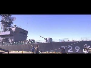 護衛艦あぶくま（わかやま自衛隊フェア2022）76mm速射砲