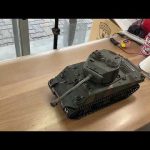 タイゲン　1/16　IS3898-C1　76mm砲M4A3　メタル版　基本動作テスト