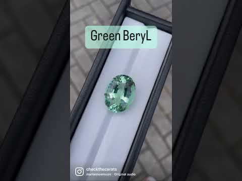 Natural Green Beryl #gemstone #batupermata #jewellery #permata #diamond #cincin #lifestyle #design