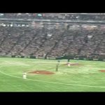 日本ハム、宇佐見真吾タイムリーツーベース