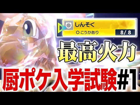 テラスタルで大幅強化された『カイリュー』が止まらない【厨ポケ入学試験】