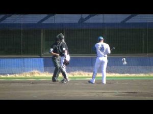 佐藤 龍世をレフトに打ち取る種市 篤暉 【２軍・日ハム対ロッテ2022/10/2】