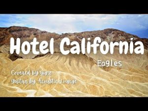 ホテル・カリフォルニア/イーグルス(歌詞＋和訳）ギター演奏 by Acoustic Lounge 【洋楽カバー】＃HotelCaliforniaAcoustic#Eagles 　yuneカバー