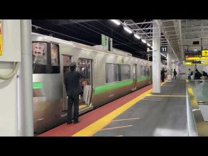 【JR北海道】北海道医療大学行き普通列車 札幌発車 733系 車掌［学園都市線］JR Hokkaido Local Train 22.10.16