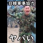 韓国国民の同意がエラれない日本との軍事協力拒否ヤバい、一方、韓国が日本の無料給食所に大注目⇒大半が中韓グエン等と判明しいつもの特大ブーメラン芸がヤバい #shorts #韓国 #自衛隊