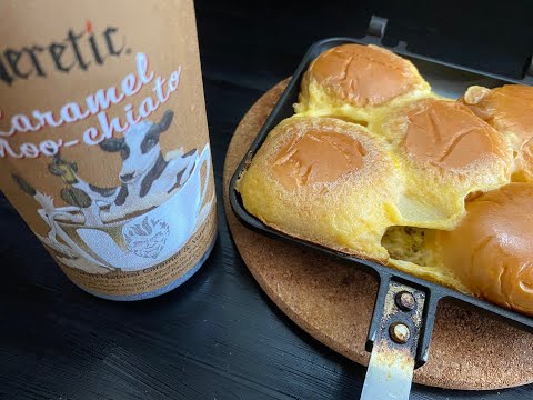 薄皮クリームパン激甘フレンチトーストを激甘ミルクスタウトで流すだけ