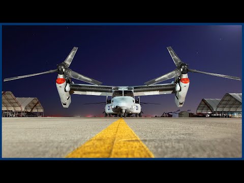 Inside Unique of V-22 OSPREY Can Take Off Like Helicopter and Flying Like Airplane