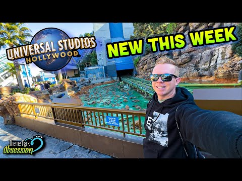 Universal Studios Hollywood! | Super Nintendo World, Jurassic World Refurb & More
