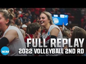 Nebraska vs. Kansas: 2022 NCAA volleyball second round | FULL REPLAY