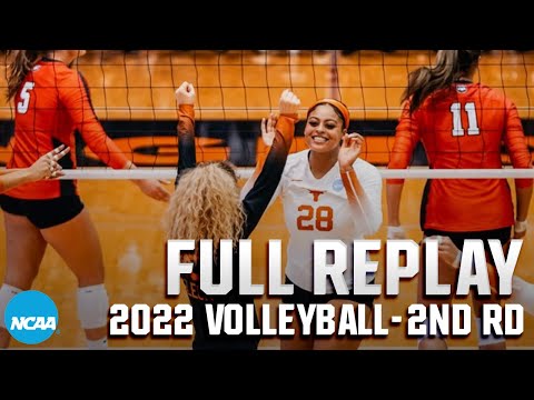 Texas vs. Georgia: 2022 NCAA volleyball second round | FULL REPLAY