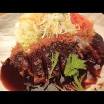 間違えなく和食さとのとんかつ小さくなったな!スシローのネタにさとのとんかつ、値段上がってるのに具が小さくなってる#japan