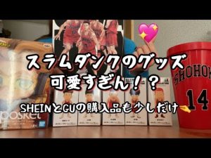 【購入品】スラムダンクグッズとかSHEINとかGUとか‼️