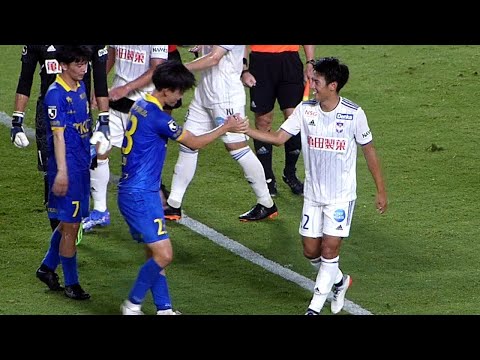2022.08.15  J2 第31節 栃木SC vs アルビレックス新潟 - タイムアップ直後の松田詠太郎選手