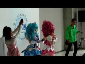 ﾊｰﾄｷｬｯﾁﾌﾟﾘｷｭｱ!と握手＠岡山ガス「ガス展」