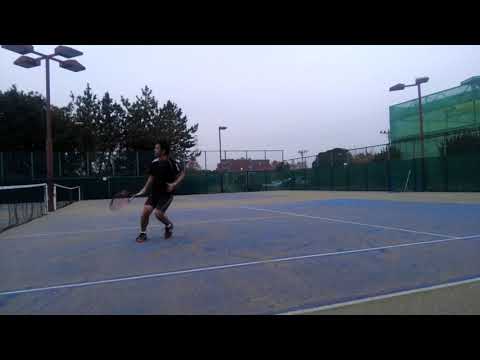 バックフット・バックボレー【スペインドリル】テニス探求塾【小渕】【Tennis Backfoot Volley】