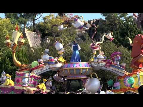 【TDL】ホンテ前ドリーミング・アップ！プリンセス・ベル・ティガー・プー（2022.10.29）